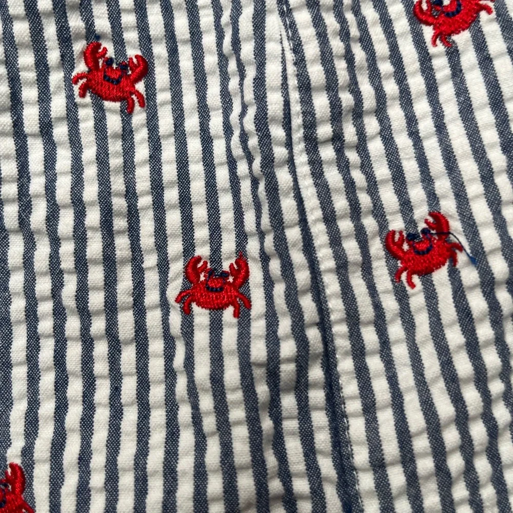 Baby Bundle 3 months embroidered Nautical Striped Overalls